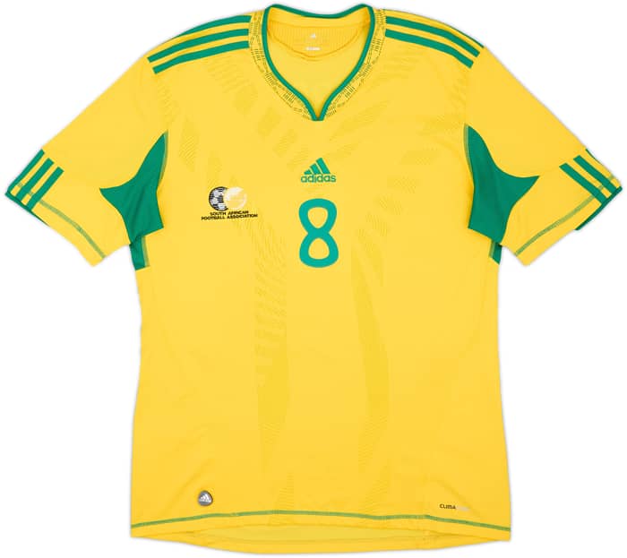 2009-11 South Africa Home Shirt Tshabalala #8 - 7/10 - (L)
