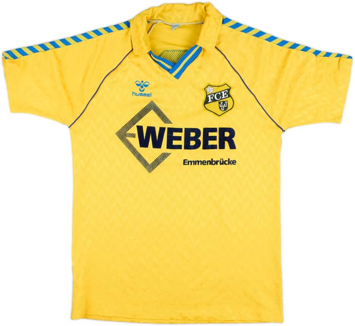 1986-89 Emmenbrucke Match Issue Home Shirt #6