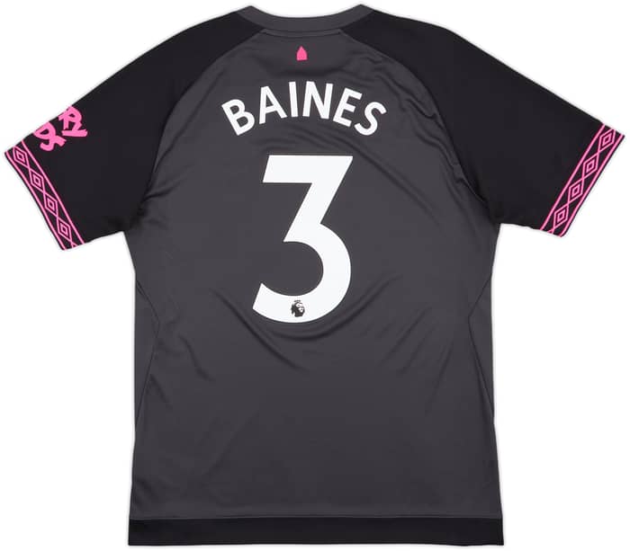 2018-19 Everton Away Shirt Baines #3 - 10/10 - (M)