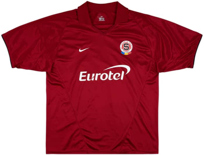 2004-05 Sparta Prague Home Shirt Poborsky #8 - 8/10 - (L)