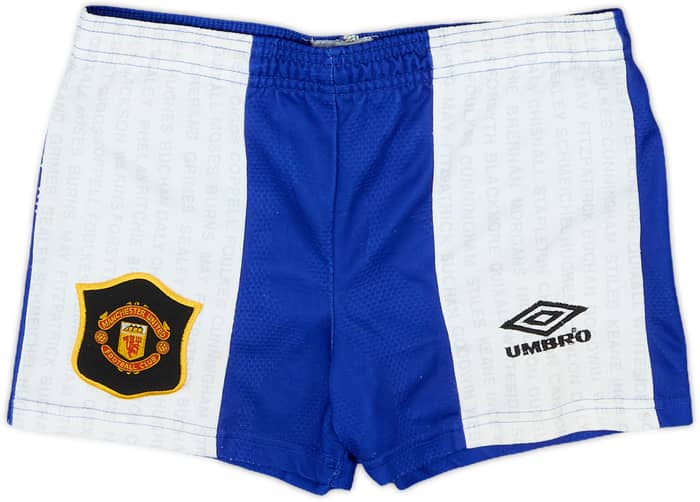 1994-96 Manchester United Third Full Kit - 7/10 - (S.Boys)