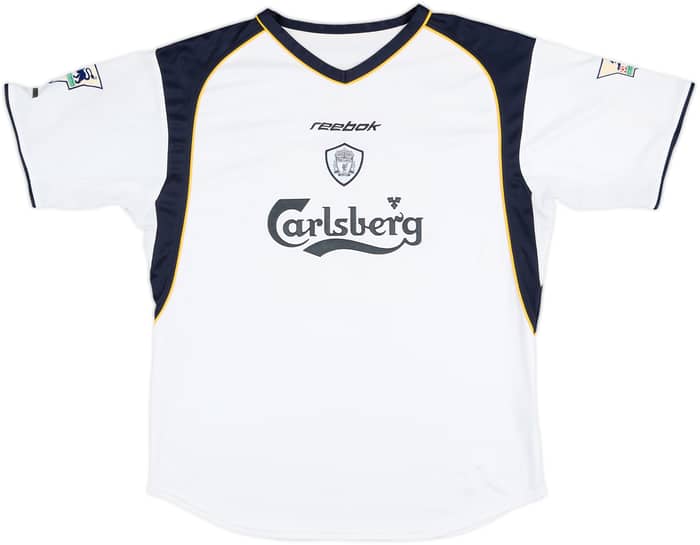 2001-03 Liverpool Camiseta de Visitante Gerrard #17 - 6/10 - (XL)