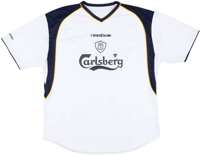 2001-03 Liverpool Away Shirt Gerrard #17 - 8/10 - (L)