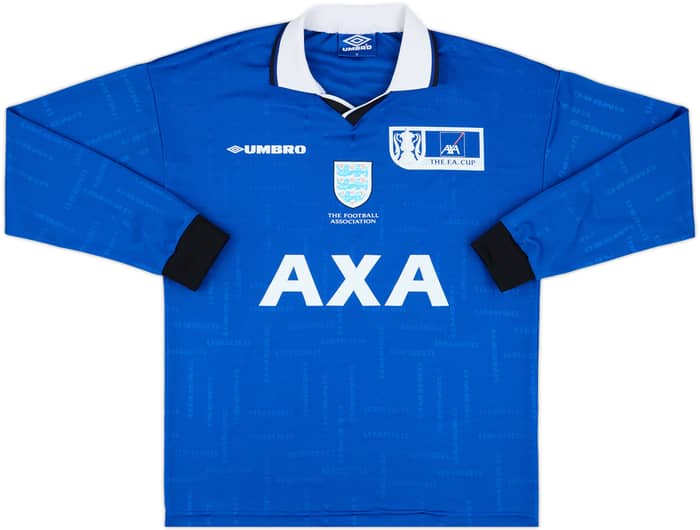 1998-00 FA Cup AXA Roadshow Match Issue L/S Shirt #6