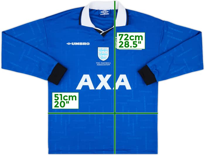 1998-00 FA Cup AXA Roadshow Match Issue L/S Shirt #6