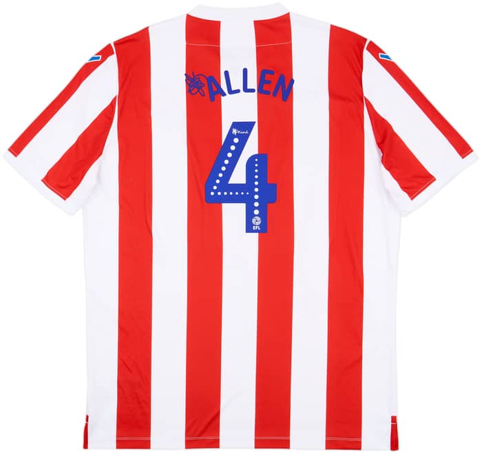 2018-19 Stoke City Home Shirt Allen #4 - 8/10 - (5XL)