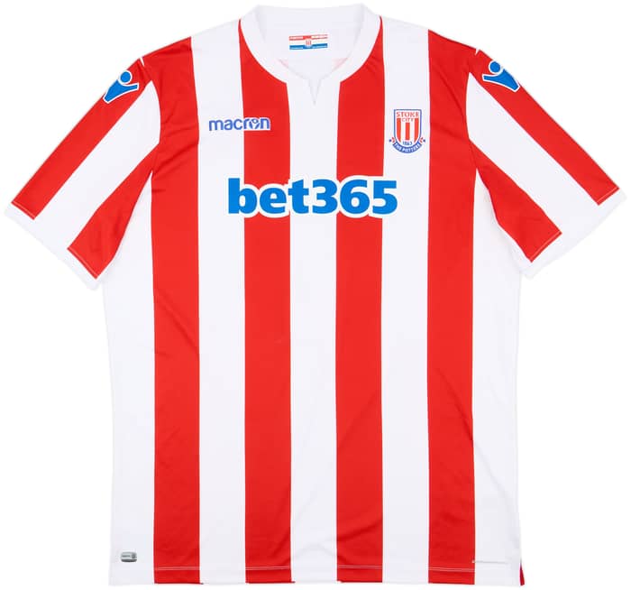 2018-19 Stoke City Home Shirt Allen #4 - 8/10 - (5XL)