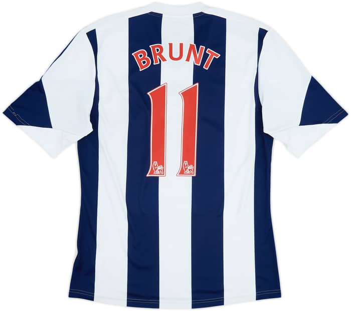 2013-14 West Brom Camiseta Local Brunt #11 - 6/10 - (M)