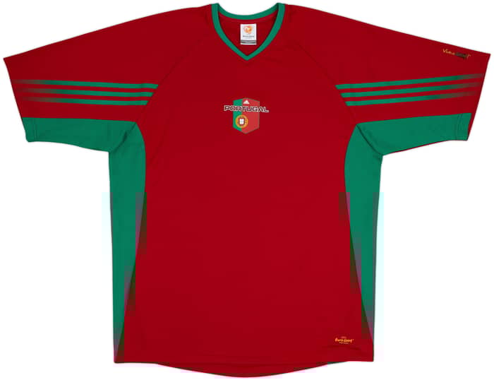 2004-06 Portugal adidas Euros Shirt - 8/10 - (L)