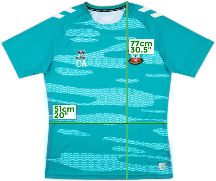2023-24 Southampton Staff Issue Hummel Training Shirt CA - 10/10 - (L)