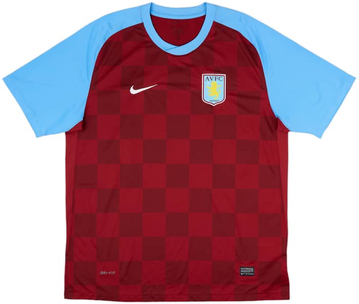 2011-12 Aston Villa Home Shirt Petrov #19 - 8/10 - (XL)