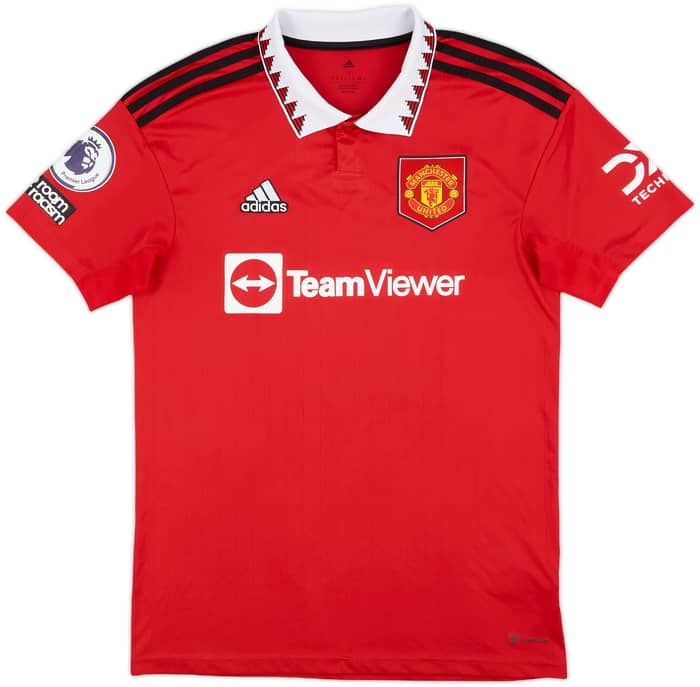 2022-23 Manchester United Home Shirt Antony #21 - 7/10 - (M)