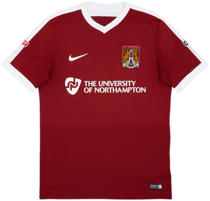 2016-17 Northampton Home Shirt - 7/10 - (M)