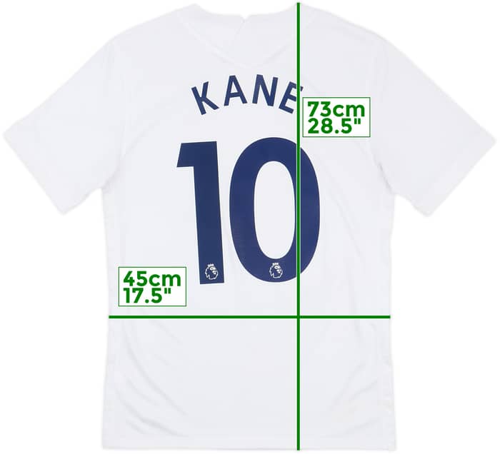 2021-22 Tottenham Home Shirt Kane #10 - 7/10 - (S)