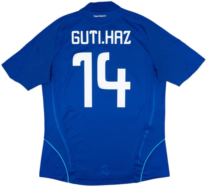 2008-09 Real Madrid Away Shirt Guti. Haz #14 - 9/10 - (L)