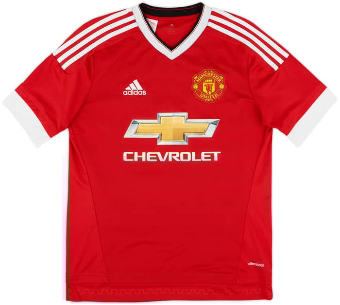 2015-16 Manchester United Home Shirt Rooney #10 - 7/10 - (XL.Boys)