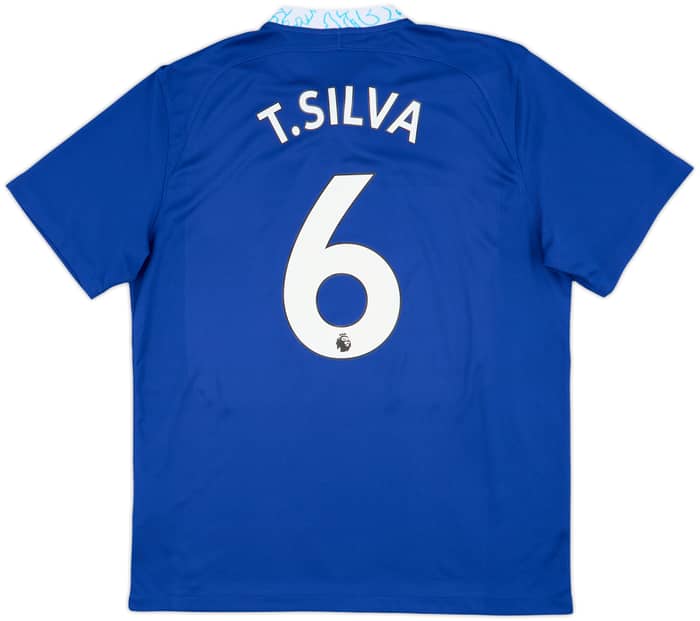 2022-23 Chelsea Home Shirt T.Silva #6 - 10/10 - (L)