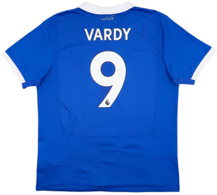 2022-23 Leicester Home Shirt Vardy #9 - 9/10 - (XL)