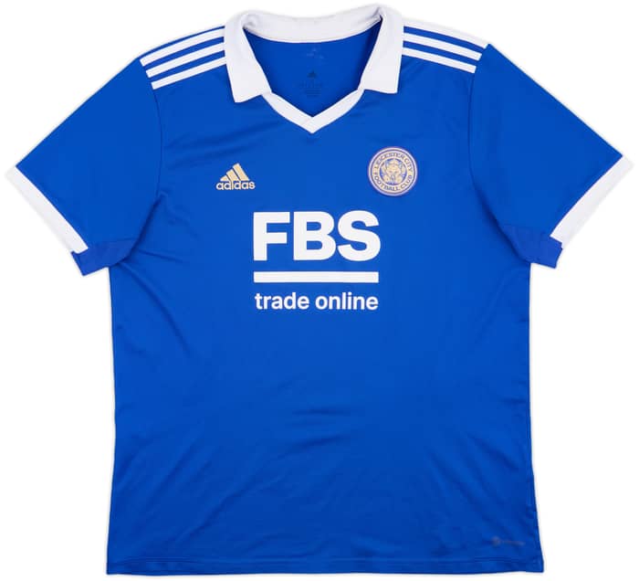 2022-23 Leicester Home Shirt Vardy #9 - 9/10 - (XL)