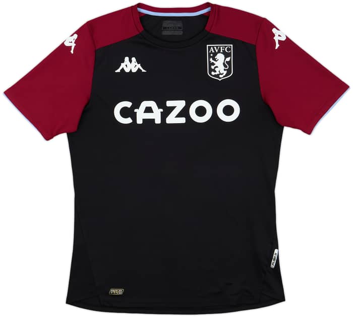 2021-22 Aston Villa Kappa Training Shirt - 7/10 - (L)