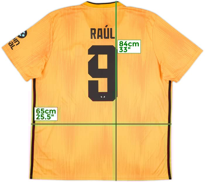 2019-20 Wolves Home Shirt Raul #9 - 10/10 - (XXL)