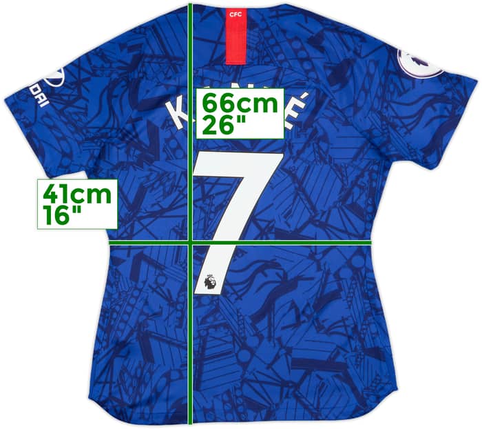 2019-20 Chelsea Home Shirt Kante #7 - 10/10 - (Women's M)