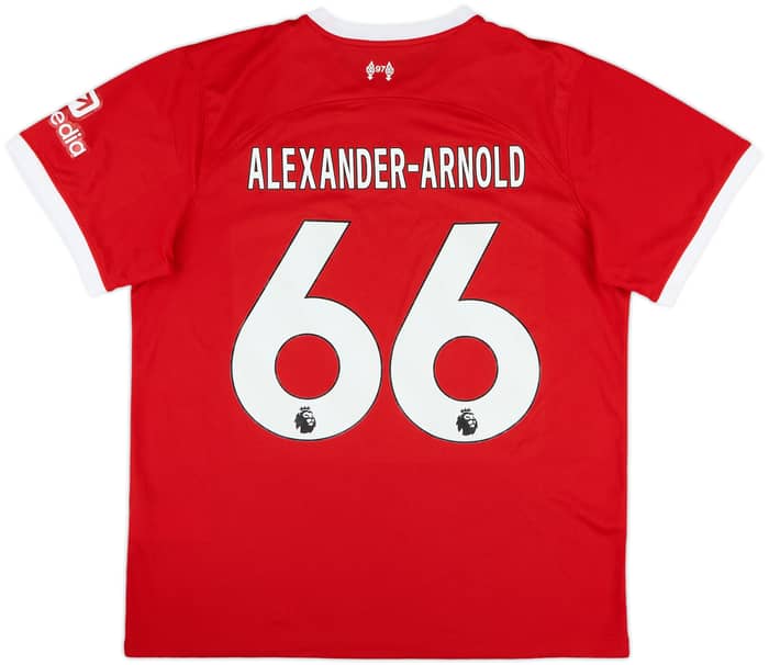 2023-24 Liverpool Home Shirt Alexander-Arnold #66 - 8/10 - (XL)