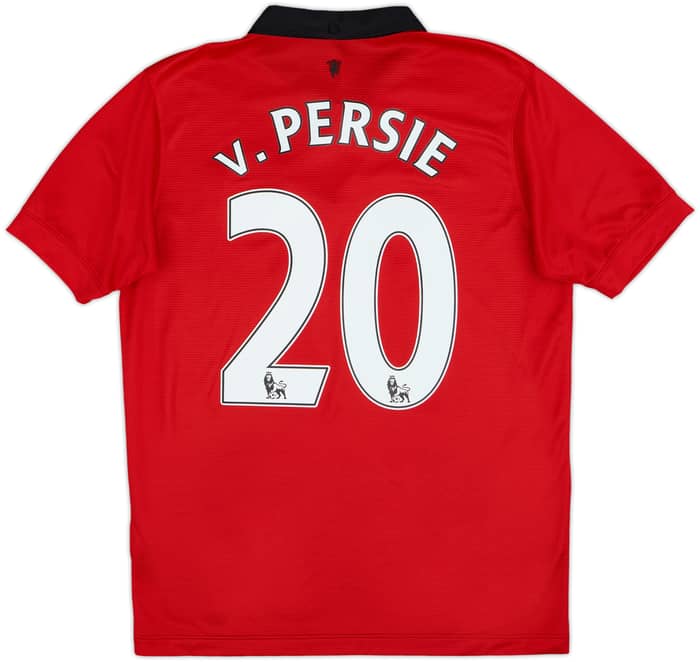 2013-14 Manchester United Home Shirt V.Persie #20 - 8/10 - (XL.Boys)
