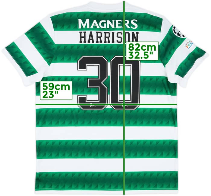 2022-23 Celtic Home Shirt Harrison #30 - 10/10 - (XL)
