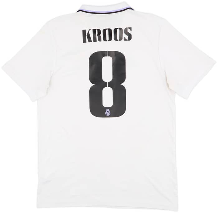 2022-23 Real Madrid Home Shirt Kroos #8 - 7/10 - (L)