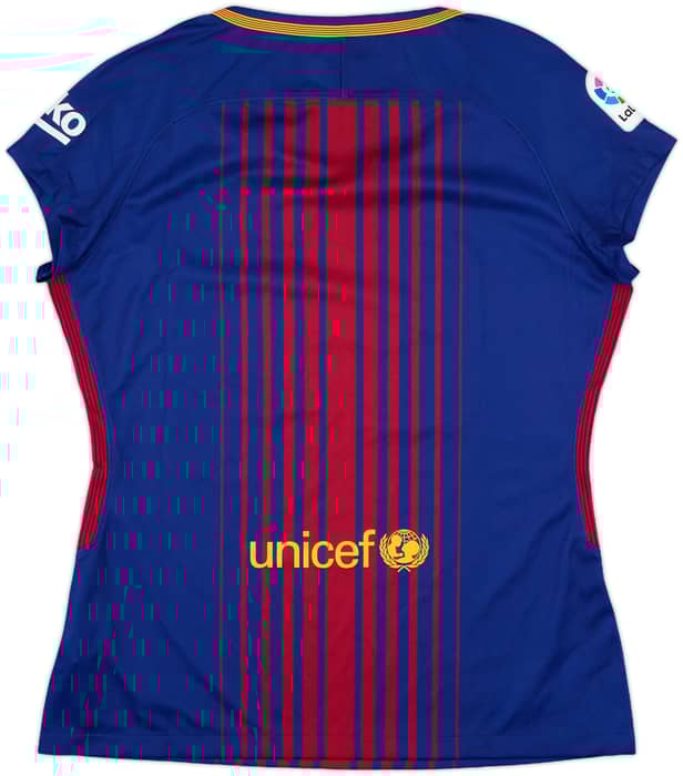 2017-18 Barcelona Home Shirt - 10/10 - (Women's L)