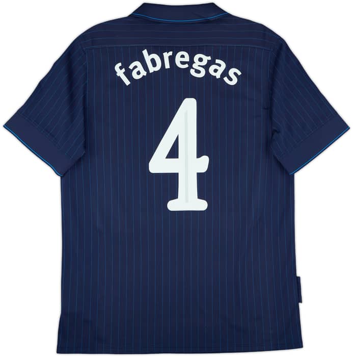 2009-10 Arsenal Away Shirt Fabregas #4 - 8/10 - (L)
