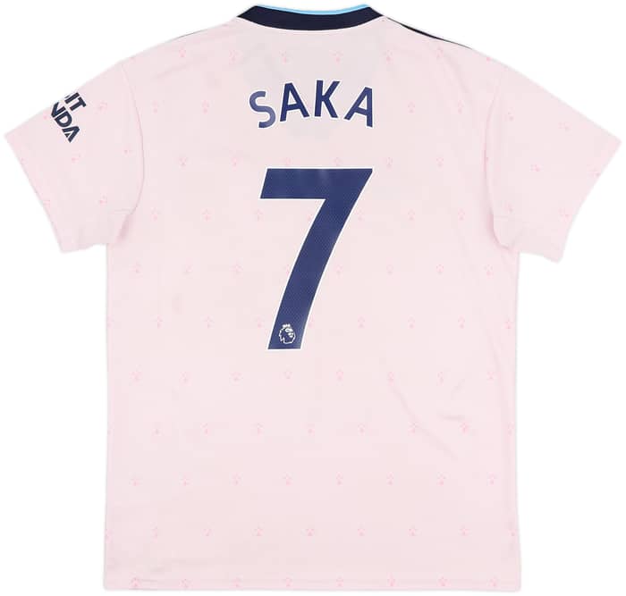 2022-23 Arsenal Third Shirt Saka #7 - 6/10 - (M)