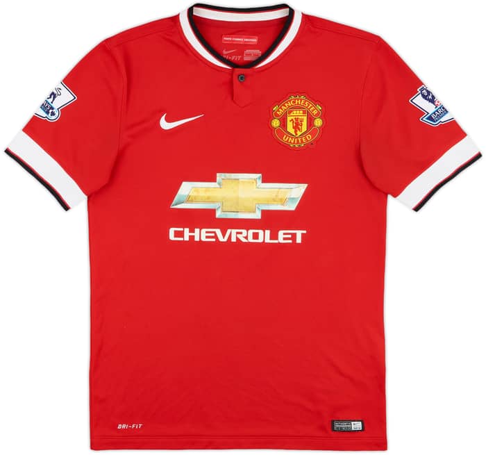 2014-15 Manchester United Home Shirt Mata #8 - 4/10 - (S)