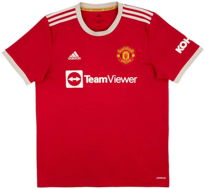 2021-22 Manchester United Home Shirt - 5/10 - (L)