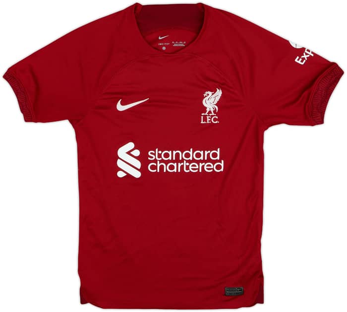 2022-23 Liverpool Home Shirt M.Salah #11 - 7/10 - (XS)