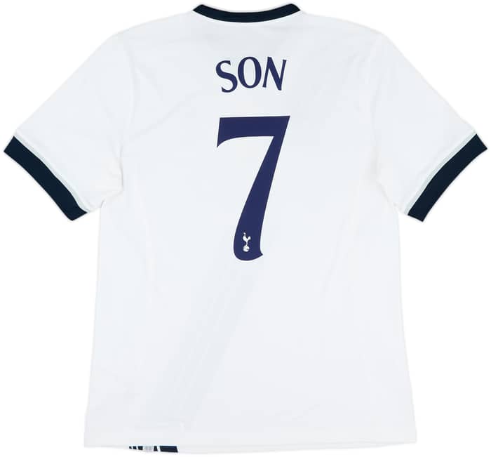 2015-16 Tottenham Home Shirt Son #7 - 8/10 - (XL)