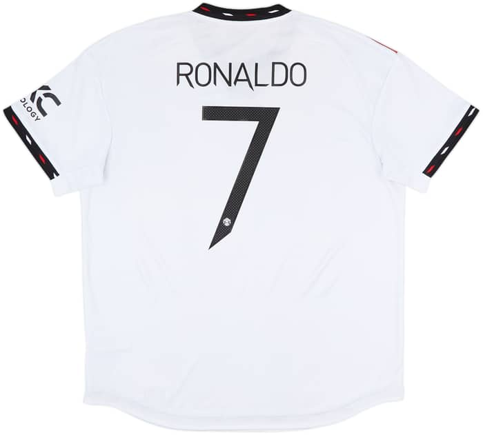 2022-23 Manchester United Authentic Away Shirt Ronaldo #7 - 6/10 - (XL)