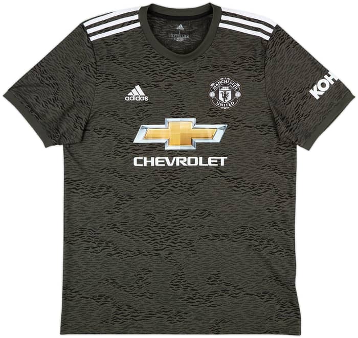2020-21 Manchester United Away Shirt Van Der Beek #34 - 9/10 - (L)