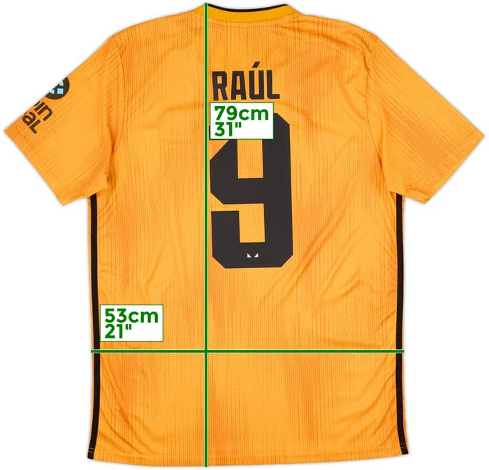 2019-20 Wolves Home Shirt Raul #9 - 6/10 - (L)