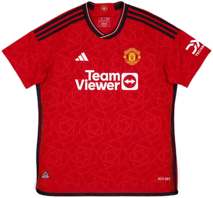 2023-24 Manchester United Authentic Home Shirt Casemiro #18 - 7/10 - (XL)