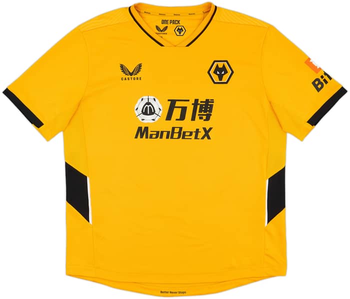 2021-22 Wolves Home Shirt Neves #8 - 9/10 - (XL)