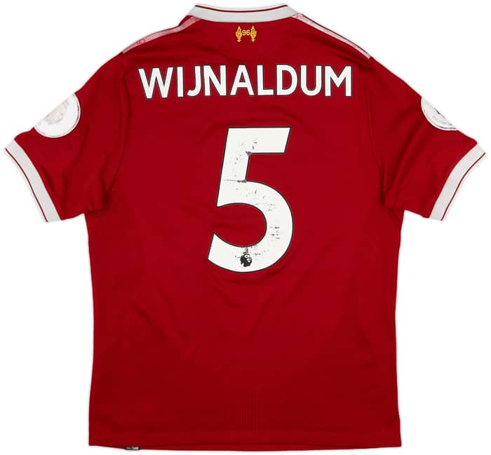 2017-18 Liverpool 125 Years Home Shirt Wijnaldum #5 - 4/10 - (S)