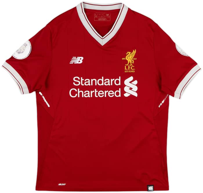 2017-18 Liverpool 125 Years Home Shirt Wijnaldum #5 - 4/10 - (S)