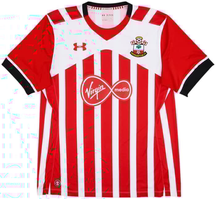 2016-17 Southampton Home Shirt Virgil #17 - 7/10 - (XXL)