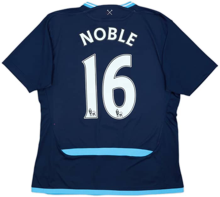 2009-10 West Ham Away Shirt Noble #16 - 7/10 - (XL.Boys)