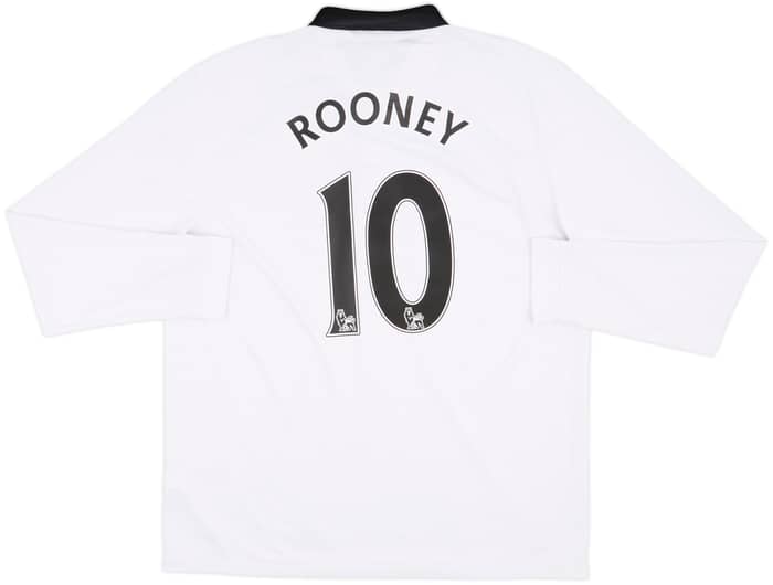 2014-15 Manchester United Away L/S Shirt Rooney #10 - 9/10 - (XL)