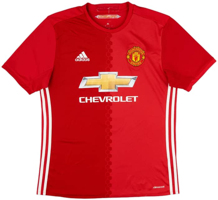 2016-17 Manchester United Home Shirt Ibrahimovic #9 - 7/10 - (M)