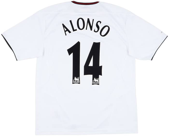 2003-04 Liverpool Away Shirt Alonso #14 - 9/10 - (L)