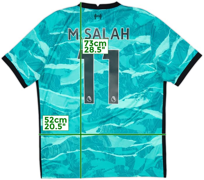 2020-21 Liverpool Away Shirt M.Salah #11 - 7/10 - (L)